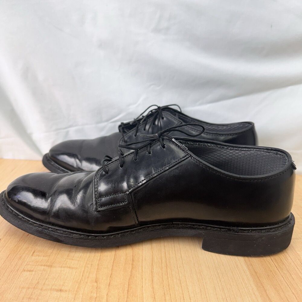 CAPPS Airlite Uniform Patent Leather Black Dress Oxford Shoes Men Size 11 D - Picture 2 of 11